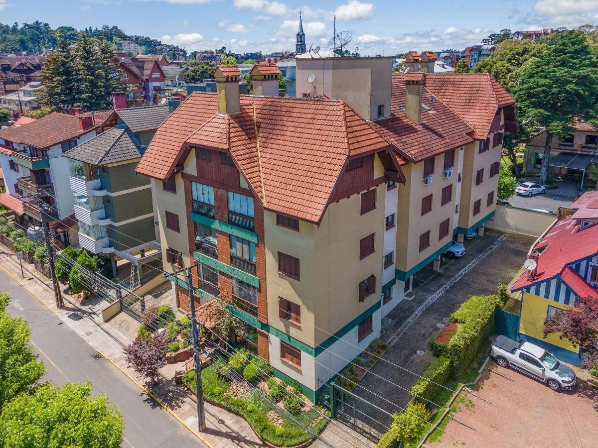 Ferienwohnung Palladio 304 - Gramado 400 Metros Rua Coberta Exterior foto